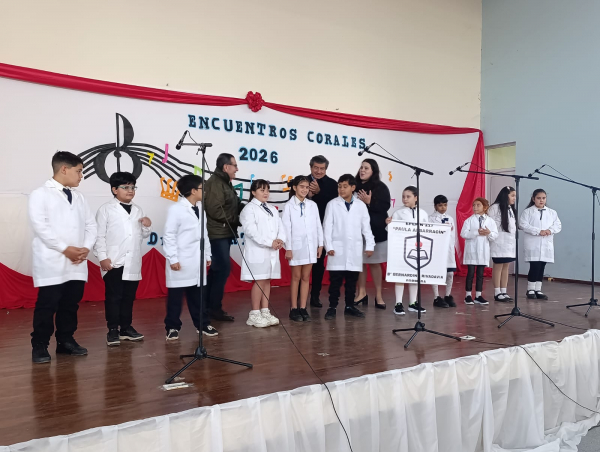 Abri� la edici�n 2026 de los Encuentros Corales Escolares
