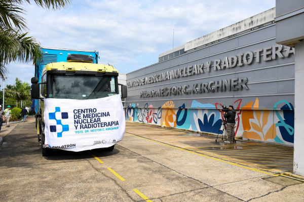El Centro de Medicina Nuclear y Radioterapia incorporó un equipo indispensable para avanzar en la instalación mecánica del ciclotrón