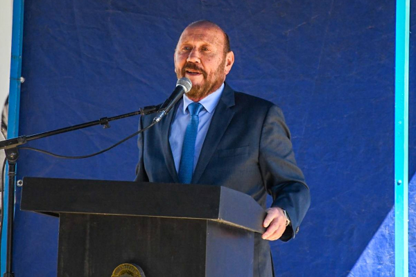 Insfr�n en Laguna Blanca: "Voy a luchar y pelear para que nuestro pueblo pueda realizarse en su propia tierra"