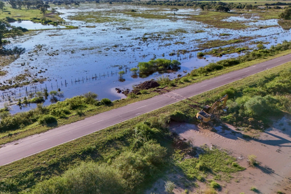 Formosa intim� a Vialidad Nacional para evitar el colapso h�drico en las rutas 11 y 95 ante el fen�meno de El Ni�o