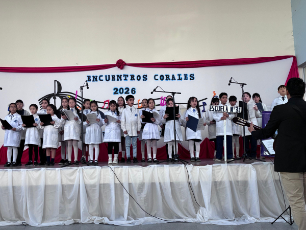 Comenzaron los Encuentros Corales Escolares 2026 