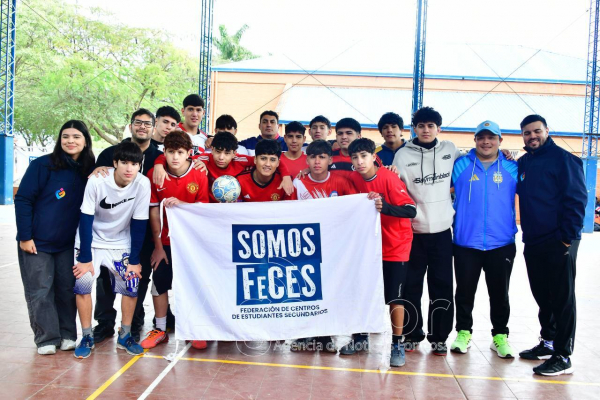 Centro de estudiantes de la EPES 61 realizó convocante actividad deportiva y recreativa