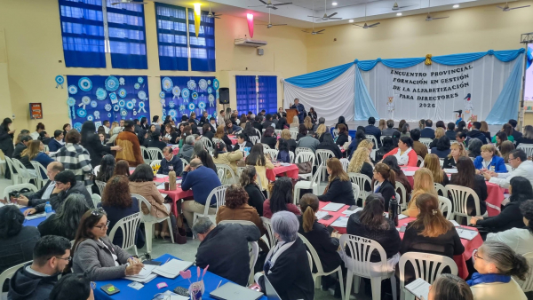 Se realiz� un encuentro provincial de formaci�n en gesti�n de la alfabetizaci�n para directores