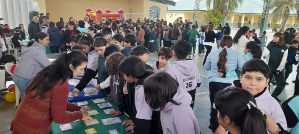 Por el D�a Mundial contra el Trabajo Infantil, se realiz� una jornada de concientizaci�n con estudiantes primarios y secundarios