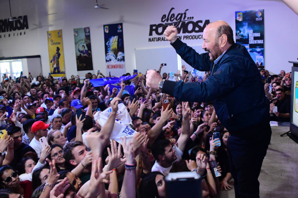 El acto por el D�a de la Lealtad Peronista estuvo colmado de j�venes