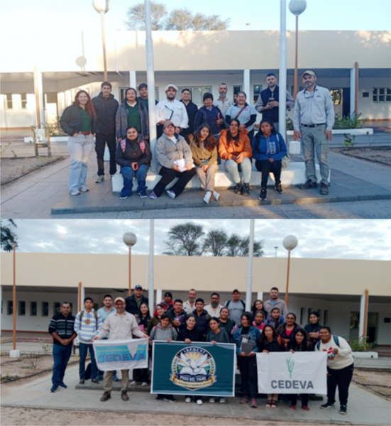 Estudiantes de tecnicaturas agropecuarias participaron de jornadas de capacitaci�n en el CEDEVA Laguna Yema
