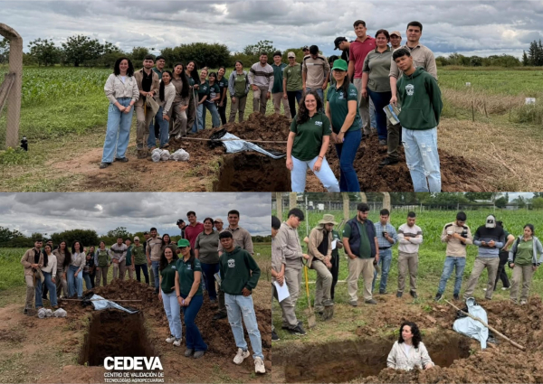 El CEDEVA Ibarreta dictó el primer Taller sobre suelo y herramientas para la vida profesional del Ingeniero en Producción Agropecuaria