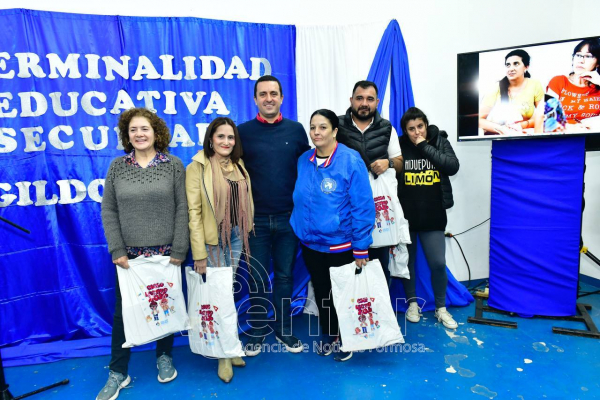 El Vicegobernador resaltó que el Plan de Terminalidad Educativa Secundaria