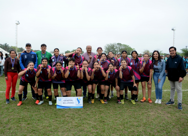 Las chicas de Belgrano, campeonas