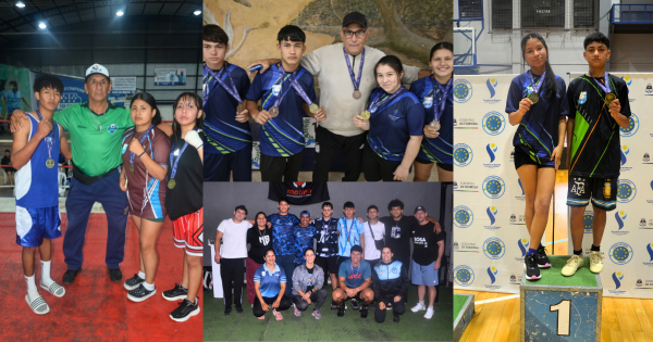 Cinco disciplinas con campeones