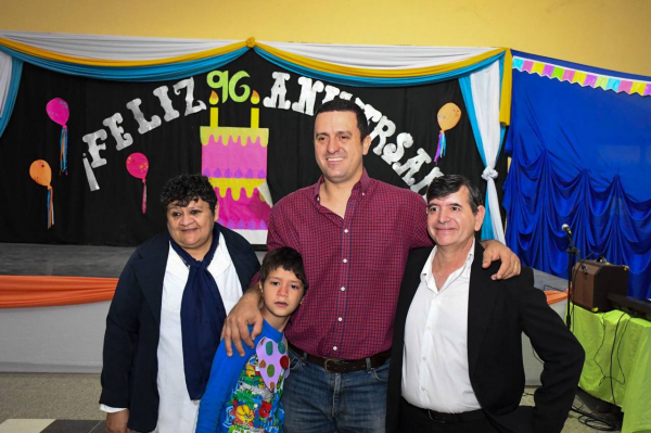 El Vicegobernador celebró junto a la comunidad educativa los 96 años de la EPEP N°82