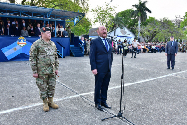 El gobernador Insfrn presidi el homenaje a los hroes formoseos del RIM 29