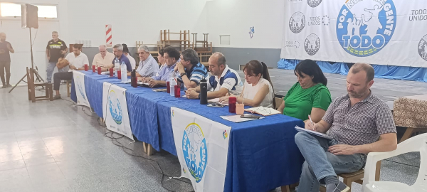 Funcionarios y vecinos de la Jurisdicci�n Cinco se reunieron para afinar detalles del operativo solidario 