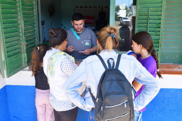 Las atenciones del OPNGT beneficiaron a Colonia Los Matacos