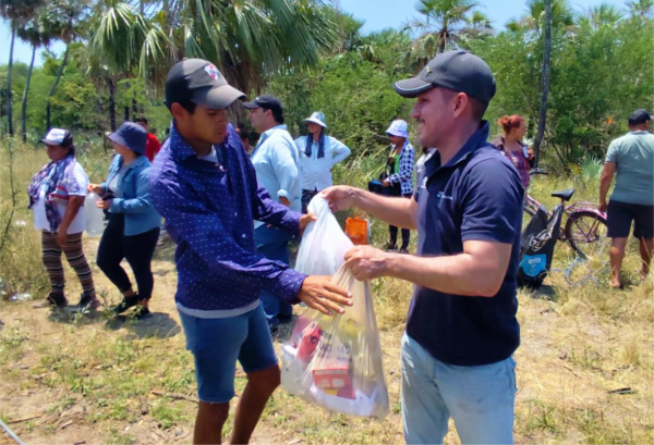Se llevó a cabo un abordaje territorial en Islas Apando y Buey Muerto