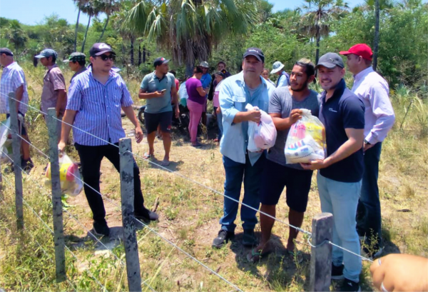 Se llevó a cabo un abordaje territorial en Islas Apando y Buey Muerto