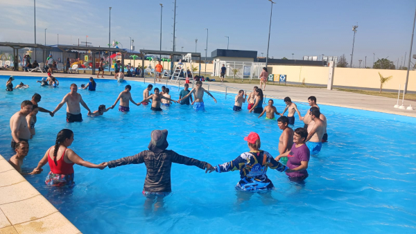 Personas con discapacidad disfrutan de las colonias de vacaciones en Formosa