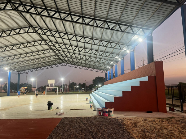 El gobernador Insfrn inaugurar obras educativas y deportivas en Clorinda