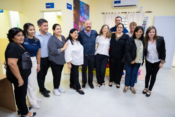 El gobernador Insfr�n inaugur� obras de refacci�n y ampliaci�n del Espacio ECO y del Plan Provincial Alimentario Nutrir