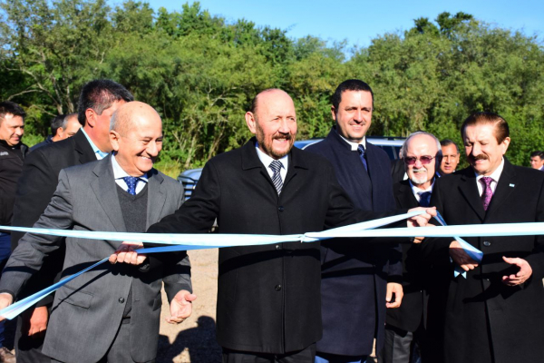 El Gobernador habilit importantes obras en Bartolom de las Casas