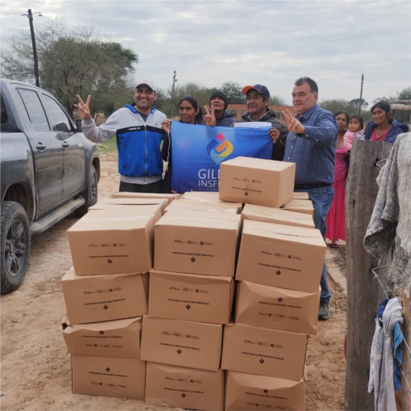 Las Lomitas recibió una nueva partida de cajas alimentarias de la modalidad aborigen