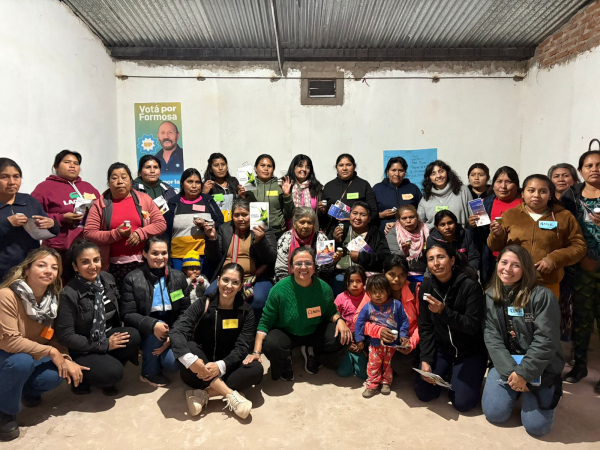 El Ministerio de la Comunidad llevó a cabo un trabajo territorial y comunitario en Ingeniero Juárez
