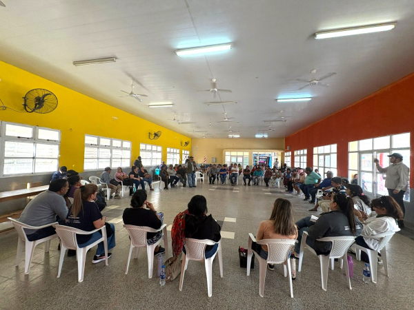 El Ministerio de la Comunidad llevó a cabo un trabajo territorial y comunitario en Ingeniero Juárez