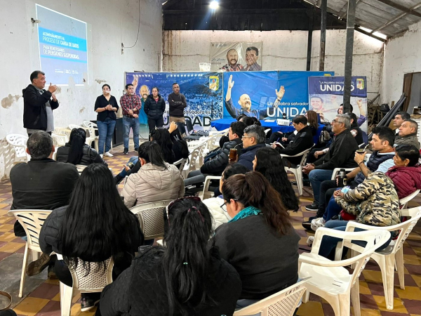 Operativo de asesoramiento y acompañamiento para personas con discapacidad en Las Lomitas