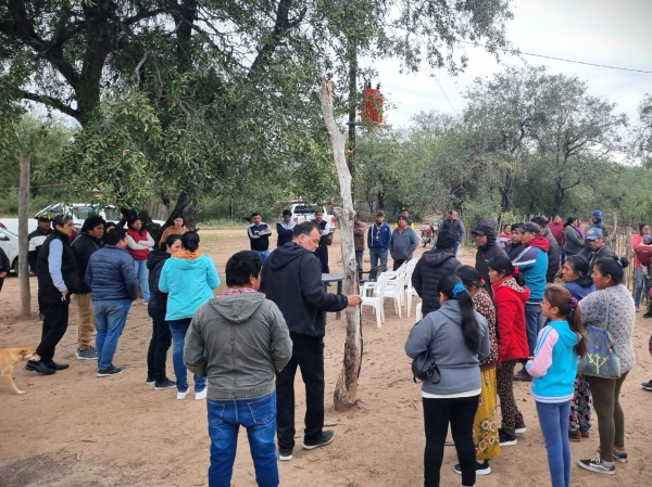 Operativo de asesoramiento y acompañamiento para personas con discapacidad en Las Lomitas