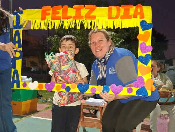 MES DE LAS INFANCIAS EN LA PLAZOLETA DEL BARRIO EVITA