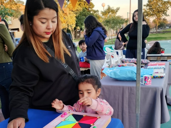 MES DE LAS INFANCIAS EN LA PLAZOLETA DEL BARRIO EVITA