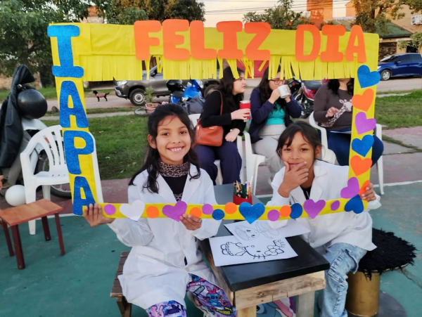 MES DE LAS INFANCIAS EN LA PLAZOLETA DEL BARRIO EVITA