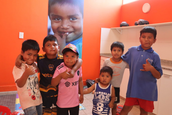 Insfrán inauguró el primer Centro de Desarrollo Infantil en una comunidad Wichí