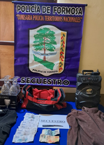 Detuvieron a un sujeto, recuperaron dinero y elementos sustraídos